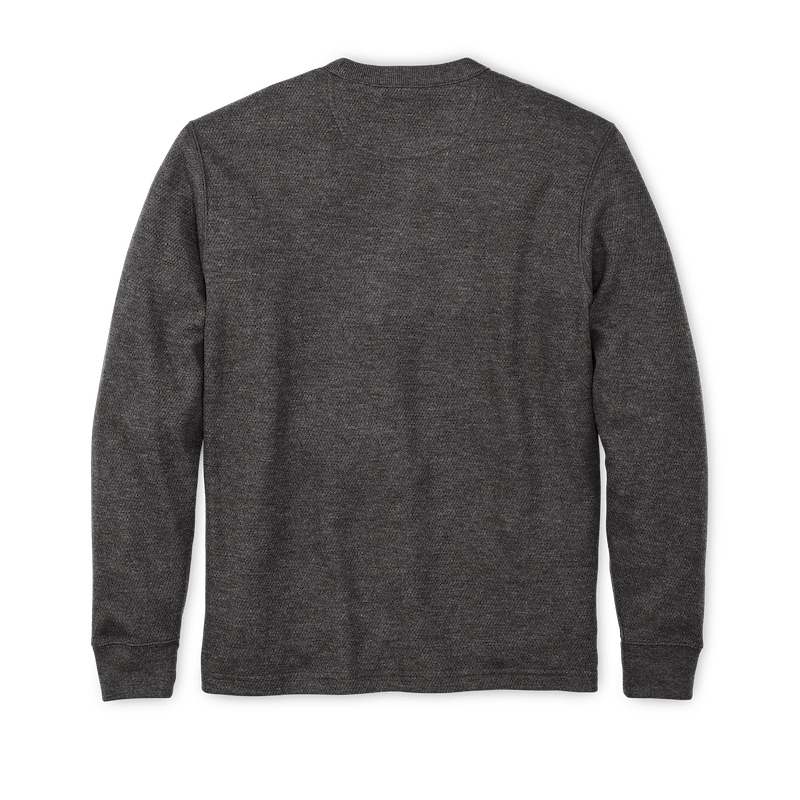 Waffle Knit Thermal Crewneck