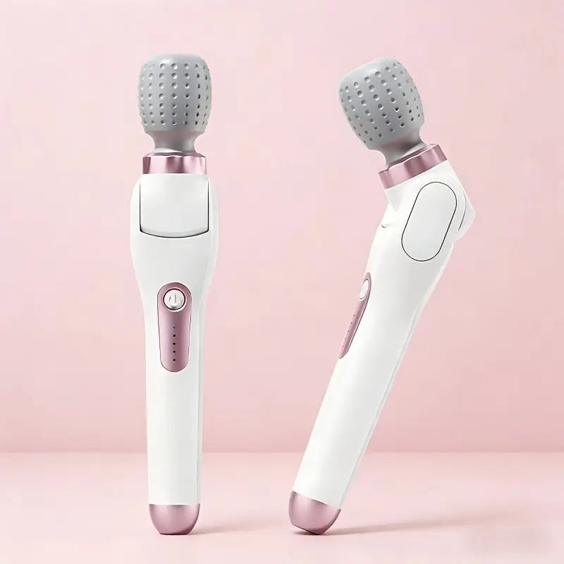 180° foldable massager, portable handheld massage stick, USB charging, 5 speed settings, rotating relaxation massage, whole-body vibration massage, for neck, back, legs, and waist, an ideal holiday gift, Christmas gift