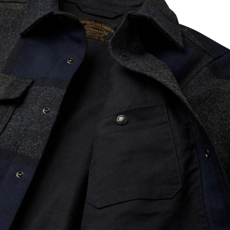 Lined Mackinaw Wool Jac-Shirt