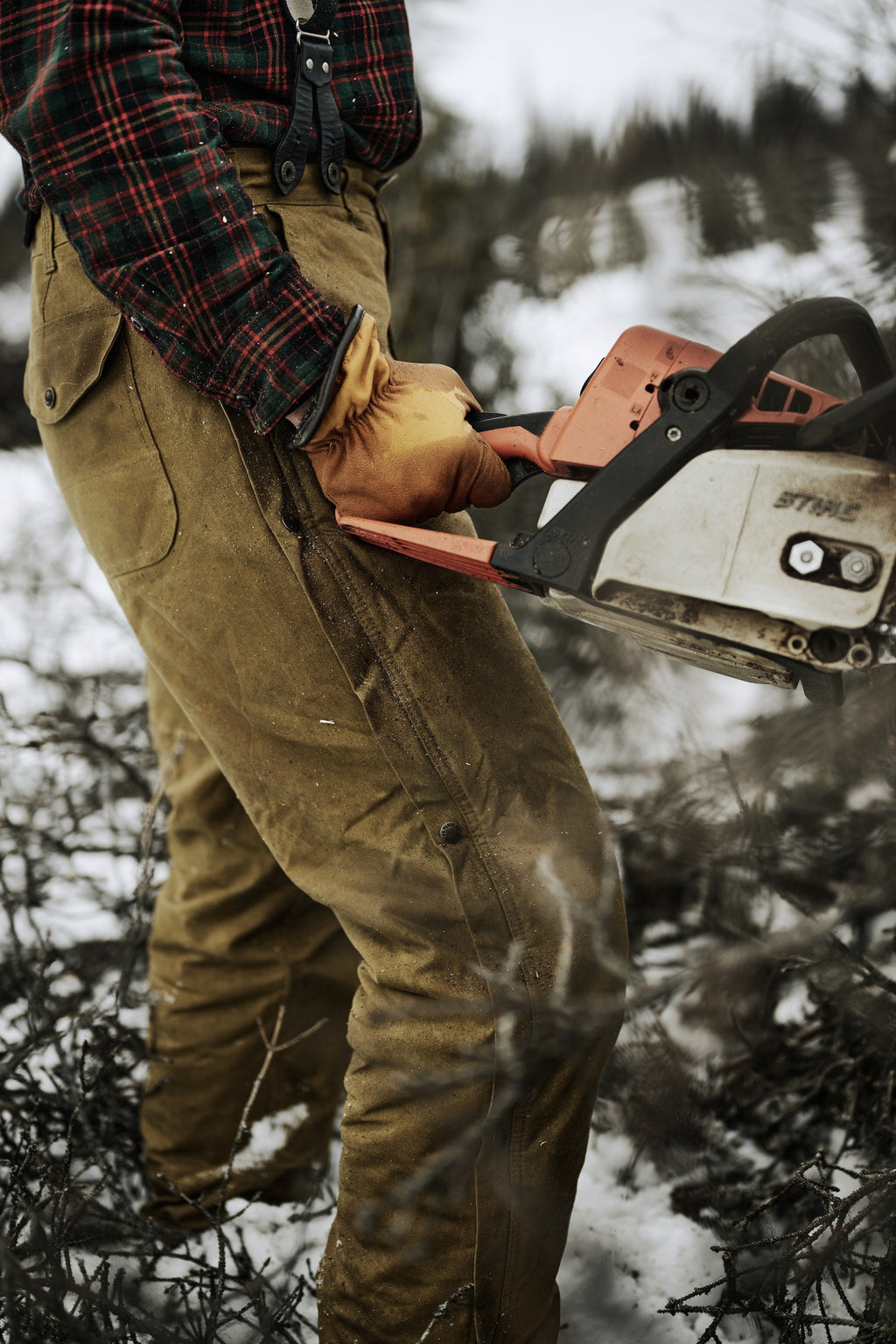 Insulated Tin Cloth Pants