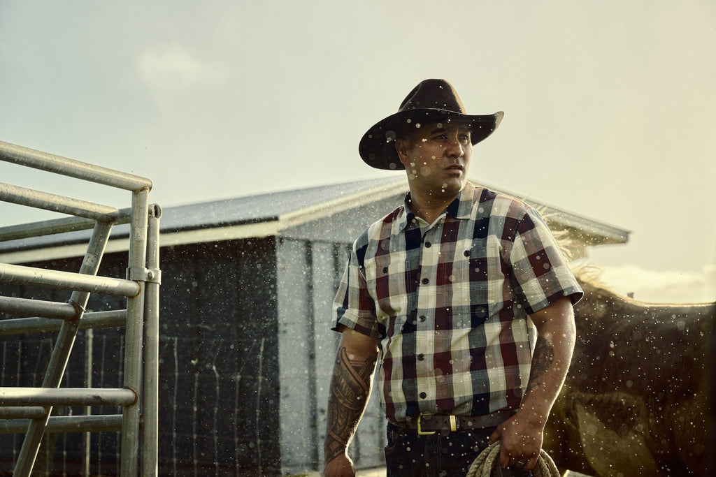 Rustic Short Sleeve Camp Shirt