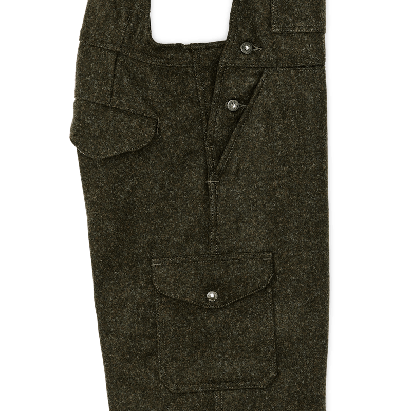Mackinaw Wool Bibs
