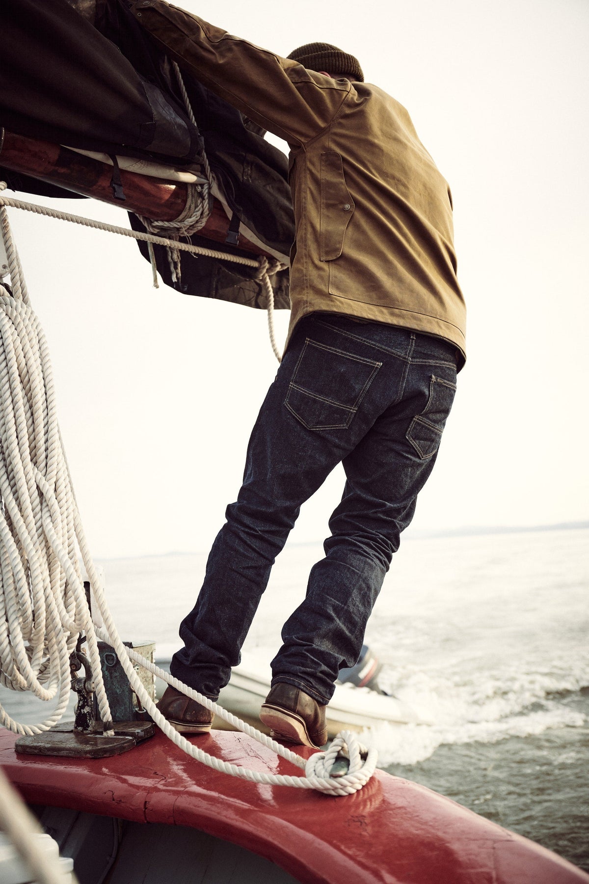 Lined Tin Cloth Cruiser Jacket