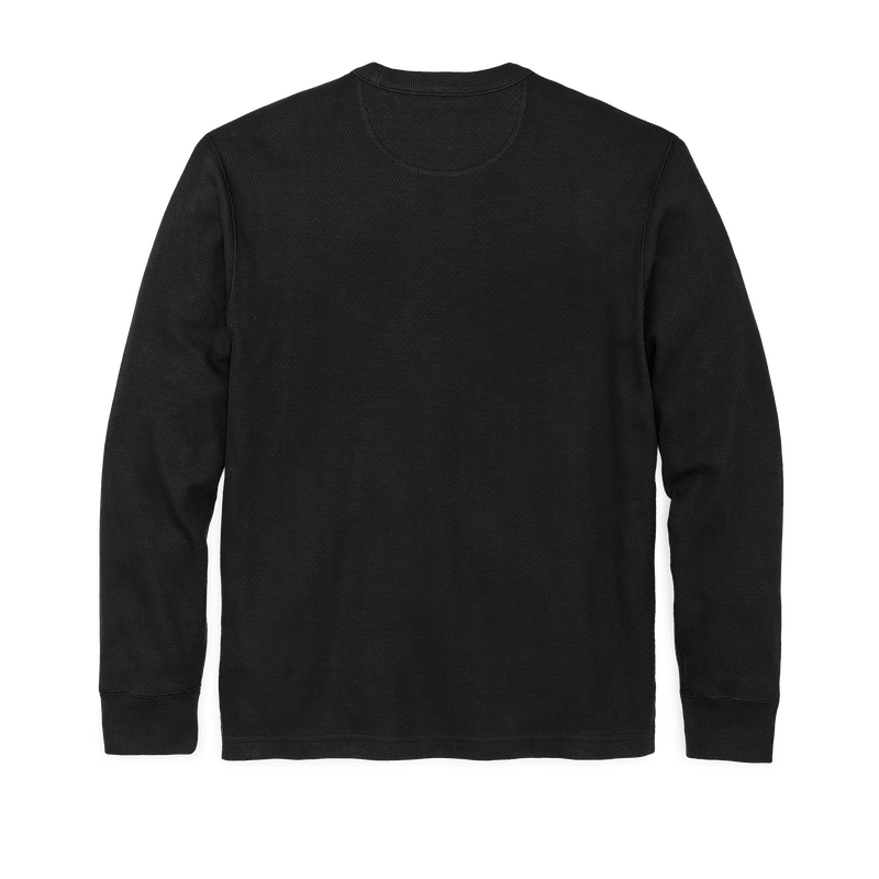 Waffle Knit Thermal Crewneck