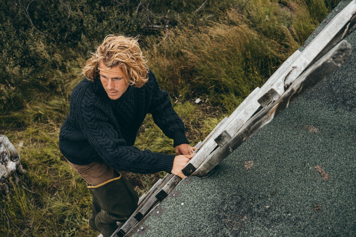 Wool Fisherman's Sweater