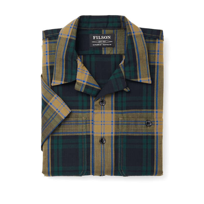 Rustic Short Sleeve Camp Shirt