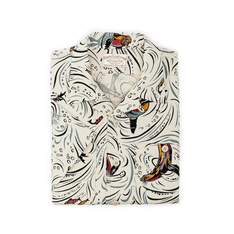Rustic Short Sleeve Camp Shirt