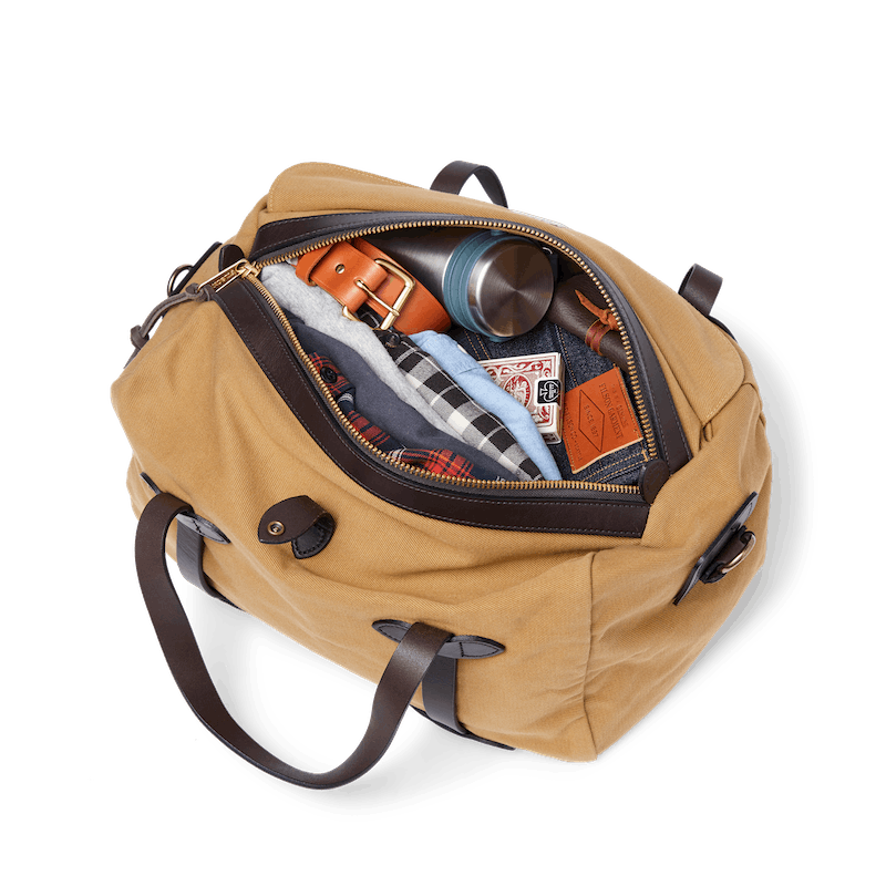 Small Rugged Twill Duffle Bag