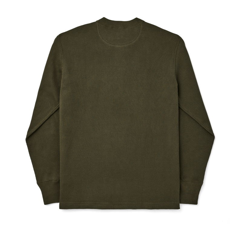 Waffle Knit Henley