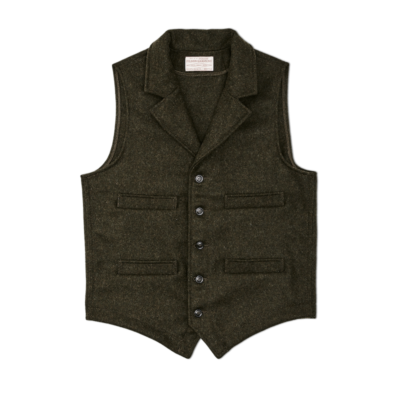 Mackinaw Wool Western Vest